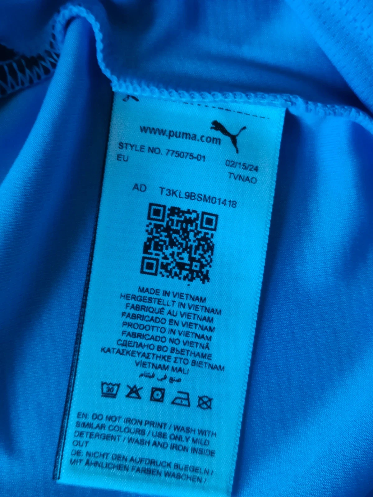 Camiseta de fútbol masculina Puma original Manchester City 2024-25 local nueva Premier – photo 2